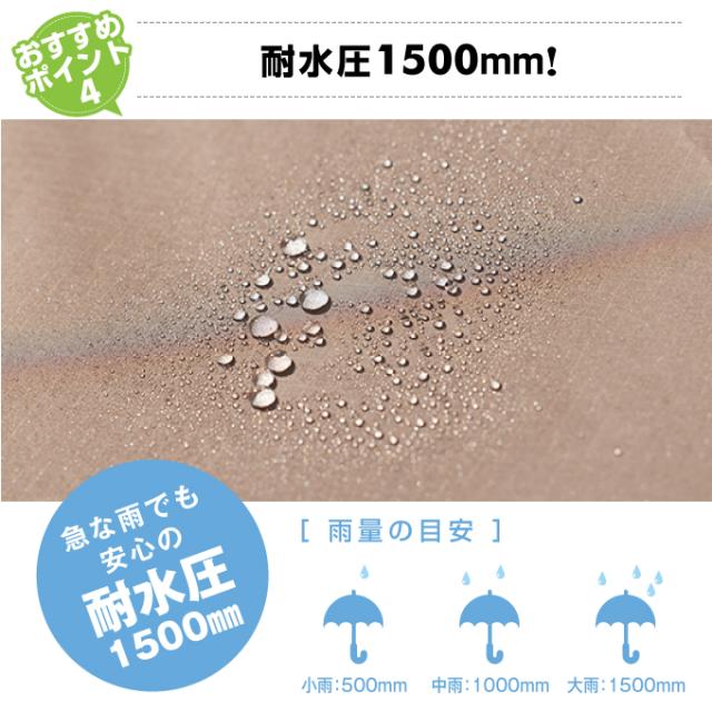 ヘキサタープ ヘキサタープSOLO 380×380cm VP160202L11 VISIONPEAKS ビジョンピークス 【幕のみ】_7