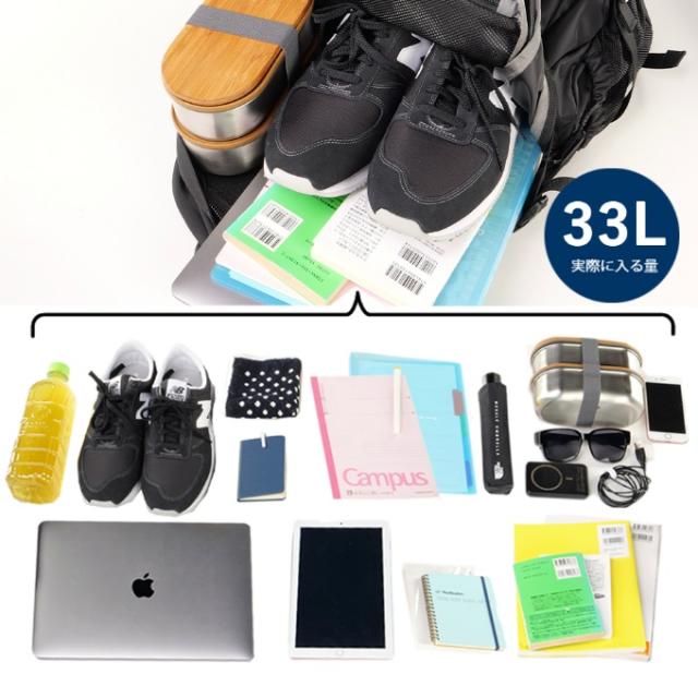 ザ・ノース・フェイス リュック ビッグショット K ブラック 33L メンズ レディース Big Shot NM72301 THE NORTH FACE ノースフェイス 詳細画像 17