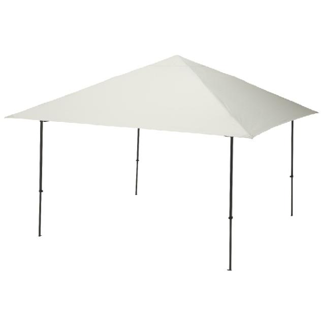 ワンタッチタープ 3.2m かんたん設営 頑丈 撥水 スチールフレーム 楽々 ビジョンピークス VISIONPEAKS ワンアクションバイザーシェード320A VP160201M03