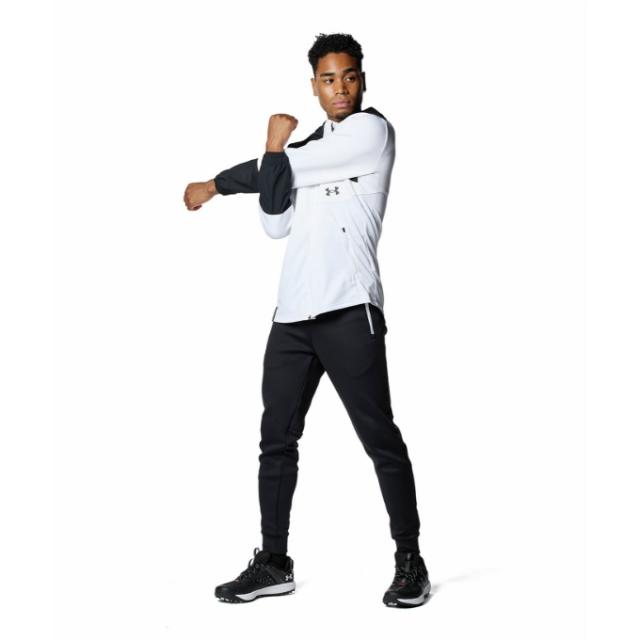 アンダーアーマー 野球 ジャージジャケット メンズ UA ARMOUR KNIT HYBRID FULLZIP JACKET 1381264-100 UNDER ARMOUR_2