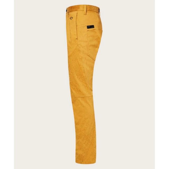 希少【MARK&LONA】スカルチノパンツ/刺繍/ゴルフウェア　テーパード　髑髏 新品】マークアンドロナ パンツ グレー スカル刺しゅう メンズ