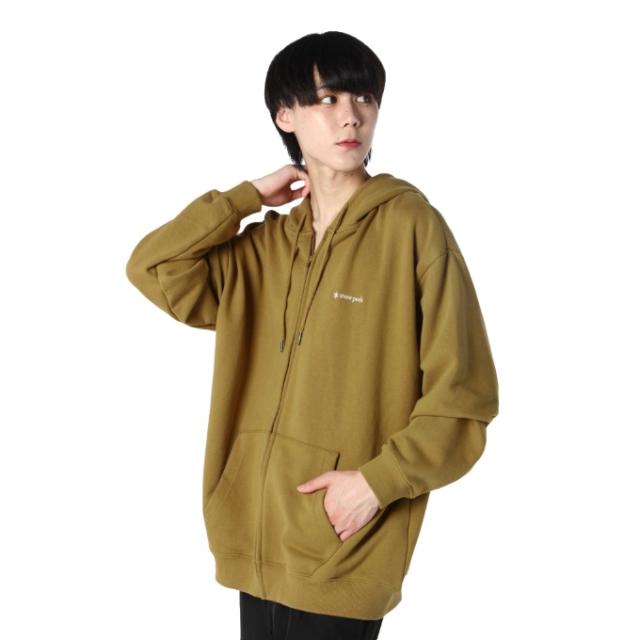スノーピーク スウェットパーカー メンズ SP Logo Zip Up Hoodie SPE-SW-23AU001 CY snow peak