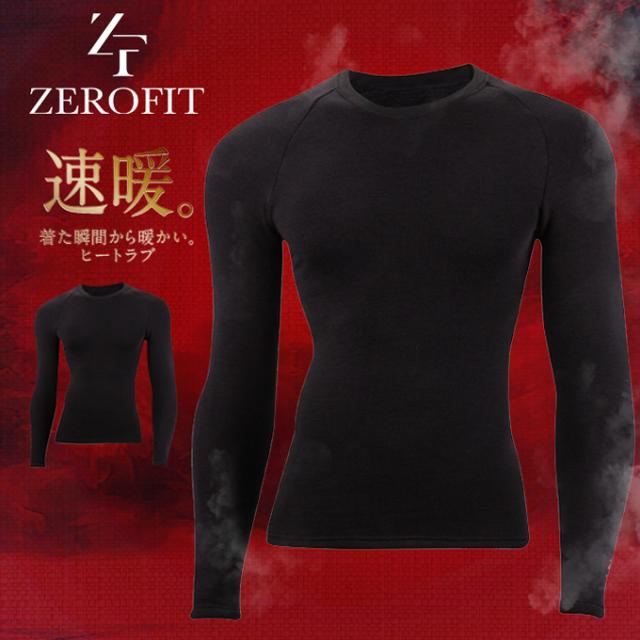 V12 モックネック 長袖シャツ ZERO FIT 速暖 V12 モックネック 長袖シャツ ZERO FIT 速暖 ゼロフィット ゴルフ