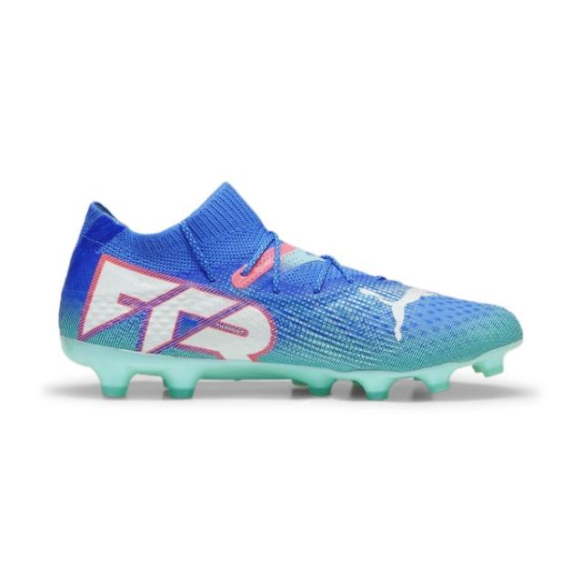 プーマ サッカースパイク メンズ フューチャーアルティメットHGAG 107921-01 PUMA　人気モデル　トップモデル　中学　高校　部活　クラブ　軽量　土グラウンド　人工芝　フィット感　アジリティ_2