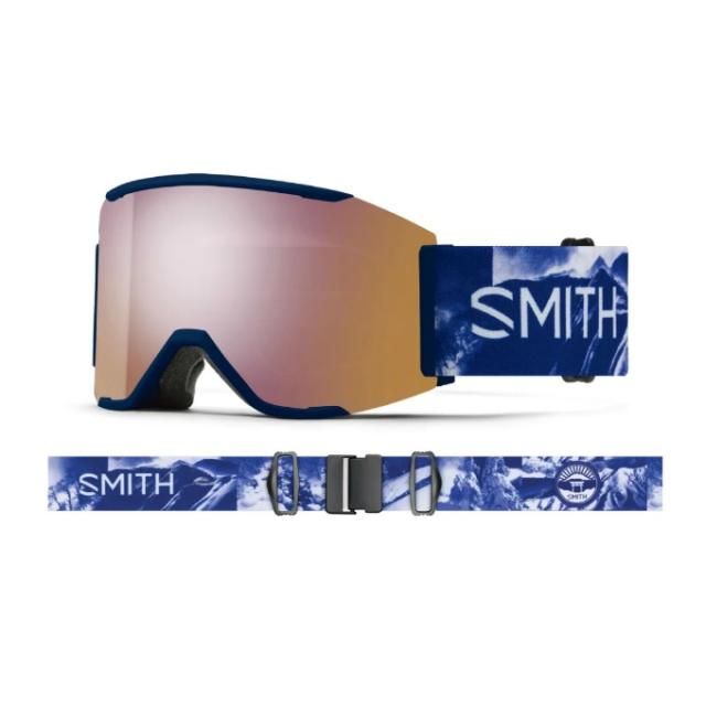 スミス SMITH スキー スノーボードゴーグル メンズ Squad MAG スペアレンズ付 アジアンフィット SQUAD MAG GEN SASAKI 【24-25 2025モデル】
