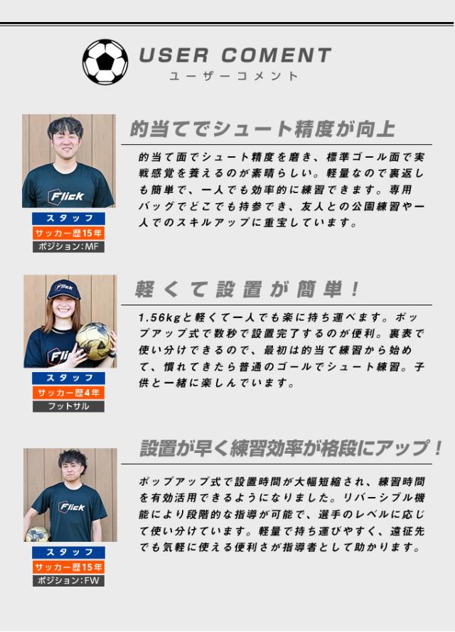 フットボールフリック サッカー トレーニング用品 Urban ターゲットゴール 練習機 設備 クラブ 部活 ミニゲーム フットサル 中学 高校 ジュニア ユース FFU003 Flick