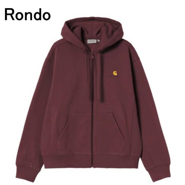 カーハート(Carhartt WIP) スウェットパーカー メンズ HOODED AMERICAN SCRIPT JACKET アメリカンスクリプトフーデッドジャケット I033063_1