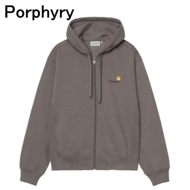 カーハート(Carhartt WIP) スウェットパーカー メンズ HOODED AMERICAN SCRIPT JACKET アメリカンスクリプトフーデッドジャケット I033063_3