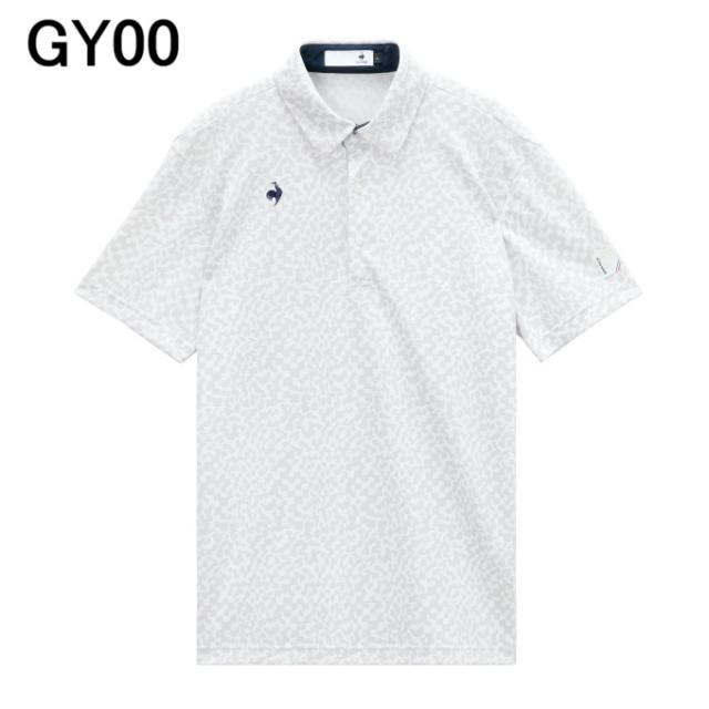 ルコックスポルティフ(le coq sportif) ゴルフウェア ポロシャツ 半袖 メンズ ミナモ柄半袖シャツ LG6SHS08M 【2026年春夏モデル】_2