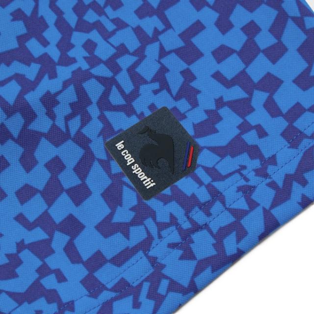 ルコックスポルティフ(le coq sportif) ゴルフウェア ポロシャツ 半袖 メンズ ミナモ柄半袖シャツ LG6SHS08M 【2026年春夏モデル】_6
