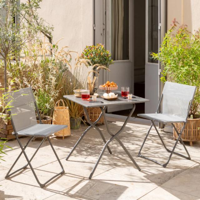 Lafuma 折りたたみベッド グレー Lafuma 折りたたみベッド グレー 【公式通販】 Lafuma 折りたたみ