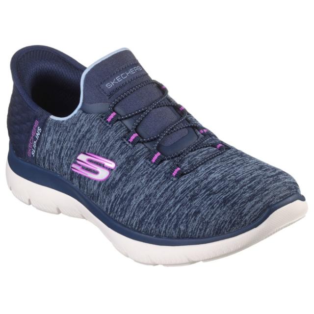 スケッチャーズ SKECHERS ウォーキングシューズ レディース スリップインズ サミッツ 149937W-NVPR