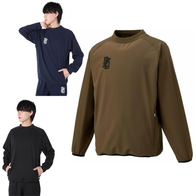 ZETT ゼット 長袖Vネックジャンパー 高校野球ルール対応品 BOV300 カラー ブラック×ホワイト 1911 サイズ S