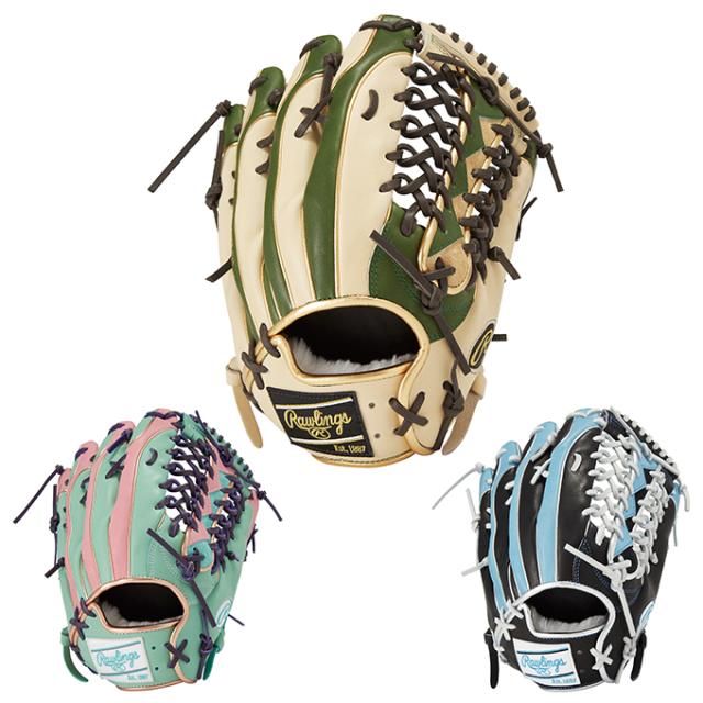 ローリングス Rawlings 野球 一般軟式グローブ 外野手 メンズ ジュニア HOHプロEX WZ02カラーズ GR4FHW2CB88MG