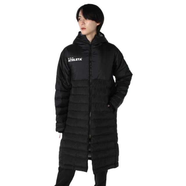 アスレタ ATHLETA ベンチコート 青系迷彩柄 Mサイズ アスレタ ATHLETA