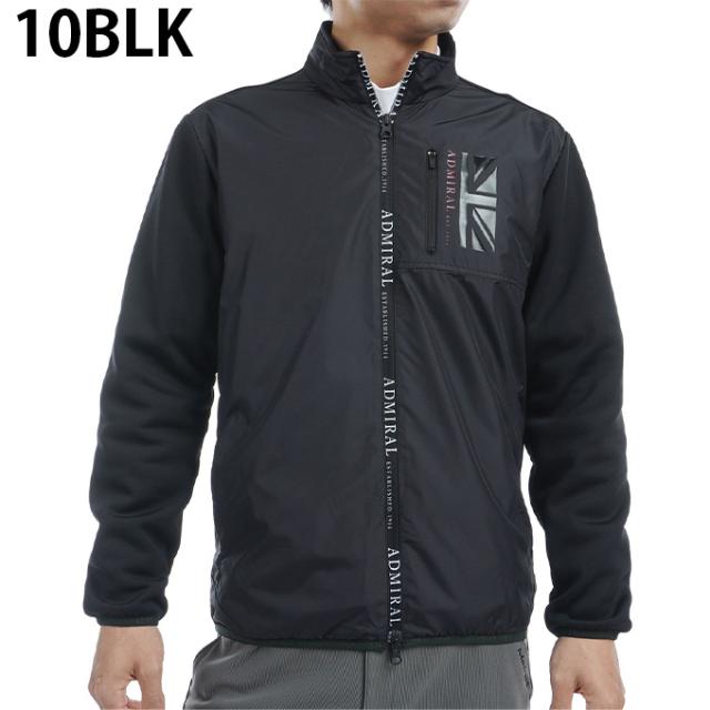 アドミラル Admiral ゴルフウェア ブルゾン メンズ ハイブリッド ジップアップスウェット ADMA479