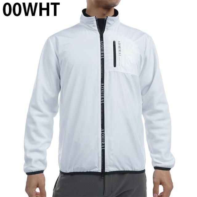 アドミラル Admiral ゴルフウェア ブルゾン メンズ ハイブリッド ジップアップスウェット ADMA479