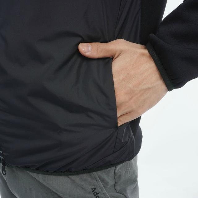 アドミラル Admiral ゴルフウェア ブルゾン メンズ ハイブリッド ジップアップスウェット ADMA479