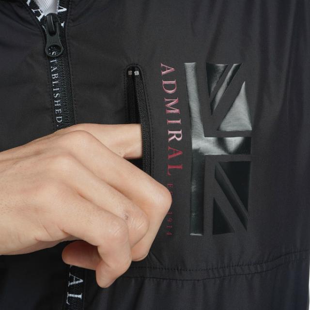 アドミラル Admiral ゴルフウェア ブルゾン メンズ ハイブリッド ジップアップスウェット ADMA479