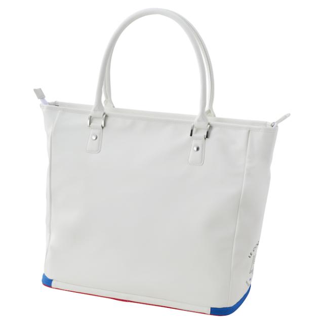 新品】LE COQ SPORTIF トートバッグ ホワイト ルコック
