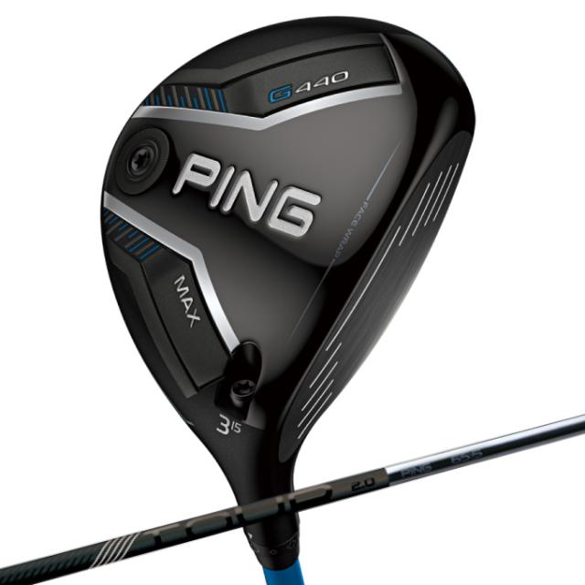 ピン PING ゴルフクラブ フェアウェイウッド メンズ G440 MAX FAIRWAY WOOD シャフト PING TOUR 2.0 BLACK 65/75 G440 MAX FW PING-TOUR2.0-BLACK