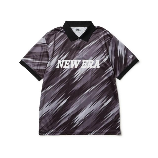 ニューエラ NEW ERA ゴルフウェア ポロシャツ 半袖 メンズ 半袖 鹿の子 ポロシャツ Palm Leaf Camo 14391488