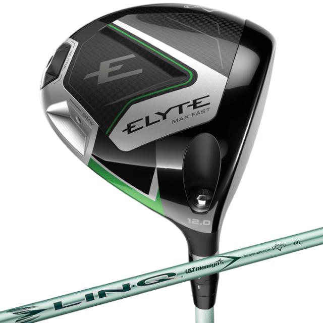 キャロウェイ ゴルフクラブ ドライバー ELYTE MAX FAST ウィメンズ LIN-Q GREEN 40 for Callaway LDY ELYTE MAX FAST DR LINQ-GR-CW L