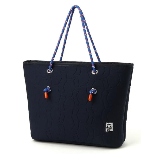 チャムス CHUMS トートバッグ メンズ レディース ブービーエンボストートバッグ CH60-3941-NAVY