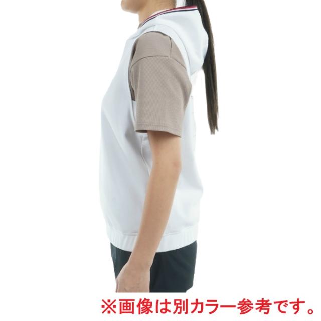 トミーヒルフィガーゴルフ TOMMY HILFIGER GOLF ゴルフウェア ベスト レディース バックロゴ フーディーベスト THLA502 【2025年春夏モデル】_3