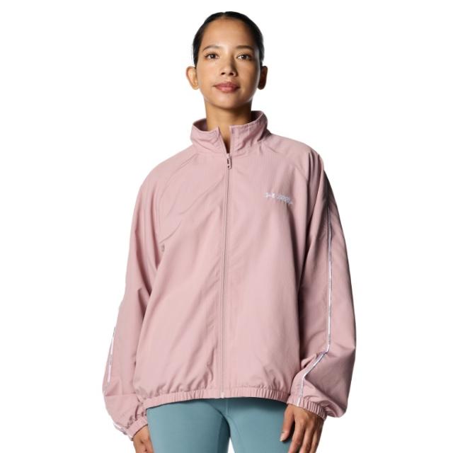 アンダーアーマー ウインドブレーカー ジャケット レディース UA TRICOT LINER WOVEN HOODIE 6007721-673 UNDER ARMOUR
