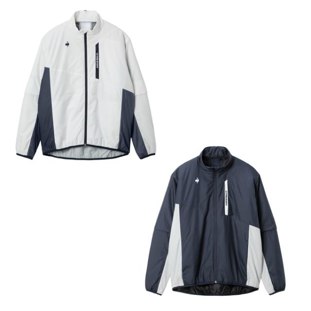 ルコックスポルティフ le coq sportif ゴルフウェア ブルゾン メンズ ヒートナビストレッチプリーツ中わたプレーブルゾン LG5FWB51M 【2025年秋冬モデル】