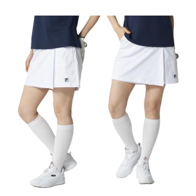 【7月1日22：59まで最高限度10％OFF 引き換え証散り散り中】フィラ(FILA) ゴルフ御召しもの さる股引き レディース さる股引き印字機スコート 756-341 【2026年春夏ひな型】