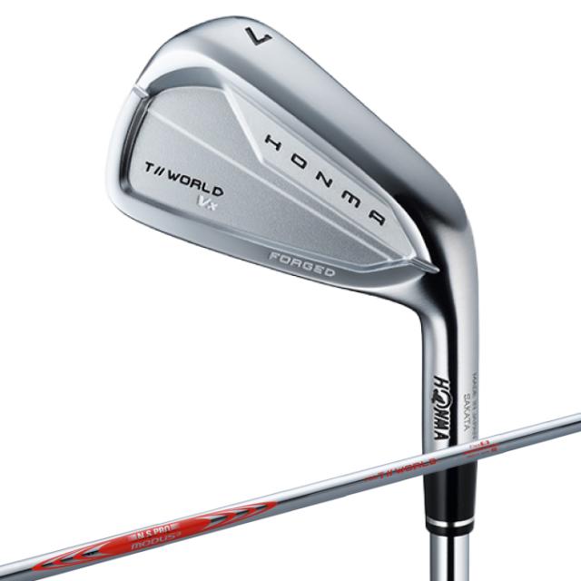 本間ゴルフ(HONMA) ゴルフクラブ アイアンセット 5本組 T//WORLD Vx IRON 26 ツアーワールド N.S.PRO MODUS3 for T//WORLD RED T/W Vx 26 5I MD3-for-T/W-RD
