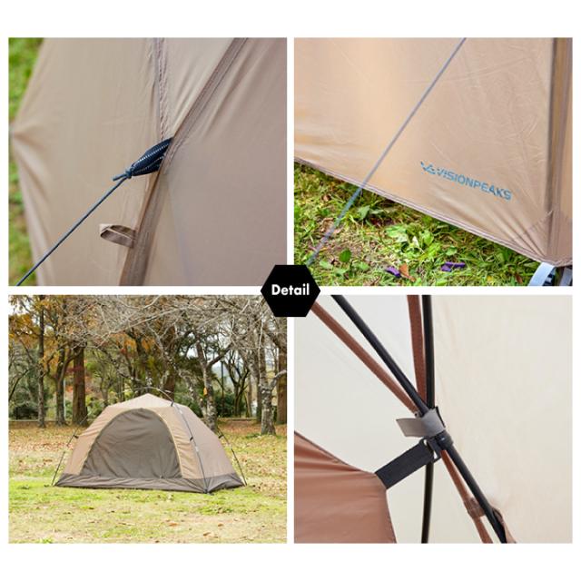 ソロテント ツーリングテント 1〜2人用 ツーリングドーム クロウ