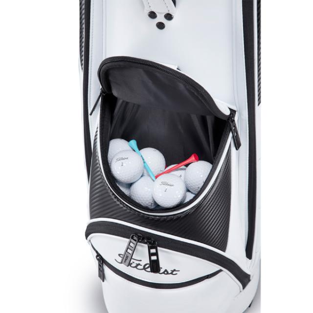 タイトリスト キャディバッグ メンズ 軽量 9型 5分割 コアエッセンシャル TB22CTCEK Titleist  軽量モデル 3.1kg ネームプレート付属 刻印無料_11