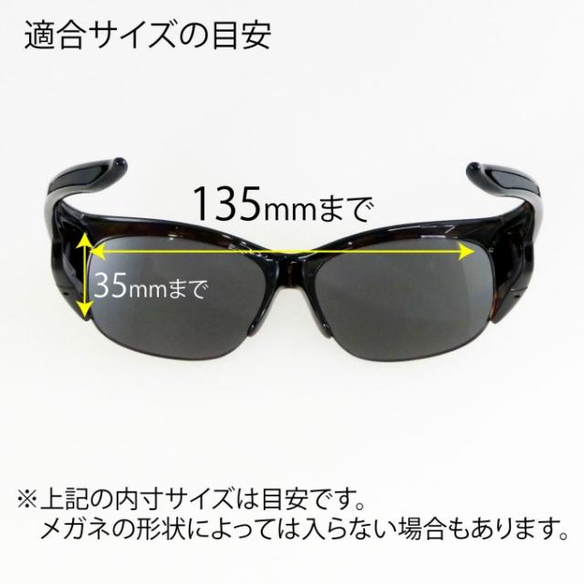 スワンズ 偏光サングラス メンズ レディース オーバーグラス