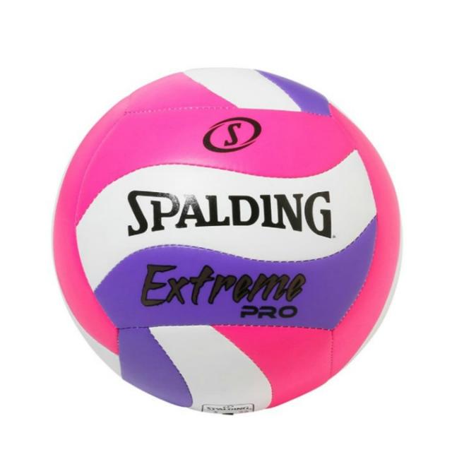 スポルディング SPALDING バレーボール エクストリームプロ ウェーブ ピンク パープル 5号球 72-199Z バレーボール