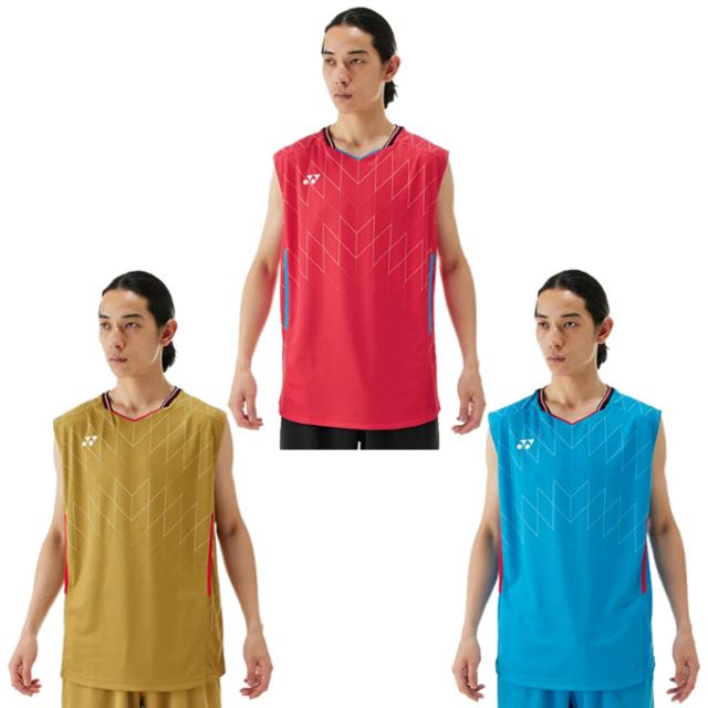 ヨネックス テニスウェア バドミントンウェア ゲームシャツ メンズゲームシャツ ノースリーブ 10699 YONEX