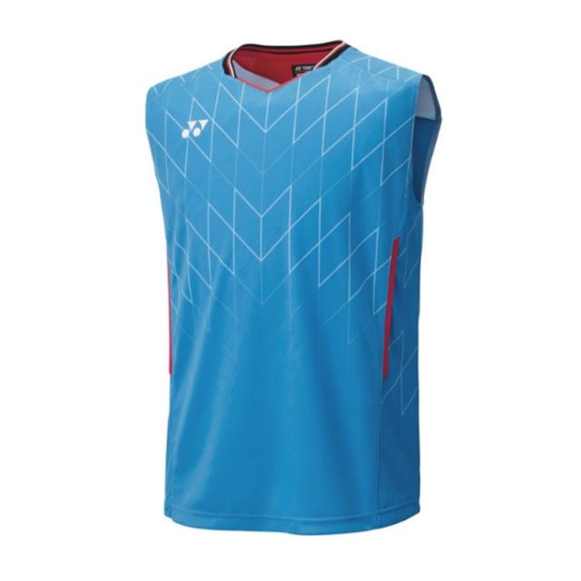 YONEX ノースリーブゲームシャツ Mサイズ バドミントン テニス ウェア ヨネックス テニスウェア バドミントンウェア ゲームシャツ メンズ