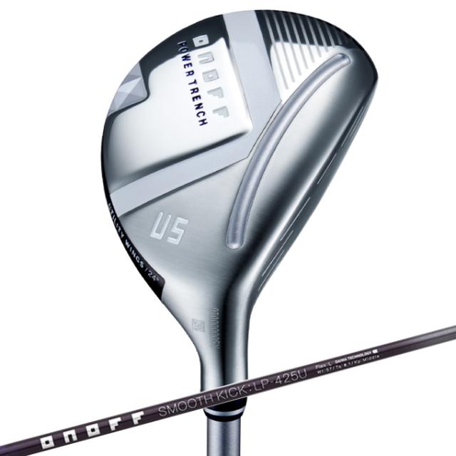 オノフ ONOFF ゴルフクラブ ユーティリティ レディース Utility Wings Lady SMOOTH KICK LP-425U ONOFF WINGS 2025 UT LP425U L