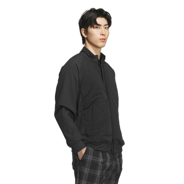 アディダス adidas ゴルフウェア ブルゾン メンズ COLD .RDY 保温 キルトコンビネーション フルジップジャケット JVU97 【国内正規品】【2025年秋冬モデル】_10
