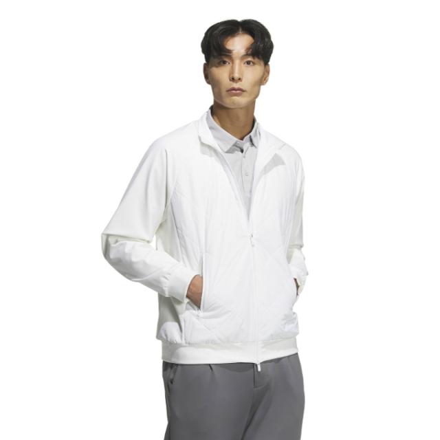 アディダス adidas ゴルフウェア ブルゾン メンズ COLD .RDY 保温 キルトコンビネーション フルジップジャケット JVU97 【国内正規品】【2025年秋冬モデル】_15