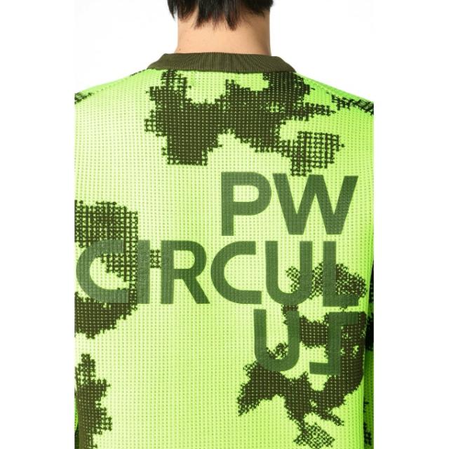 ピーダブリュサーキュラス(PW CIRCULUS) ゴルフウェア セーター メンズ スパークドットカモニット KRPNGW0511 【2025年秋冬モデル】_11