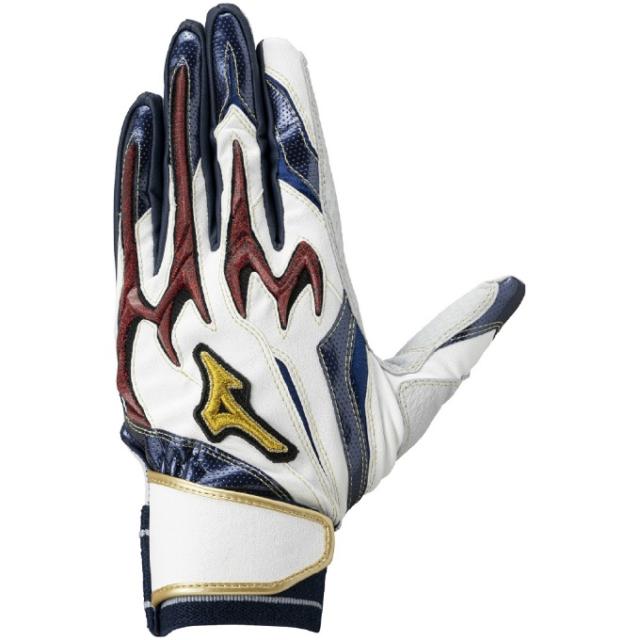 ミズノ(MIZUNO) 野球 バッティンググローブ 両手用 シリコンパワーアークDI 勝色コレクション 1EJEA56801