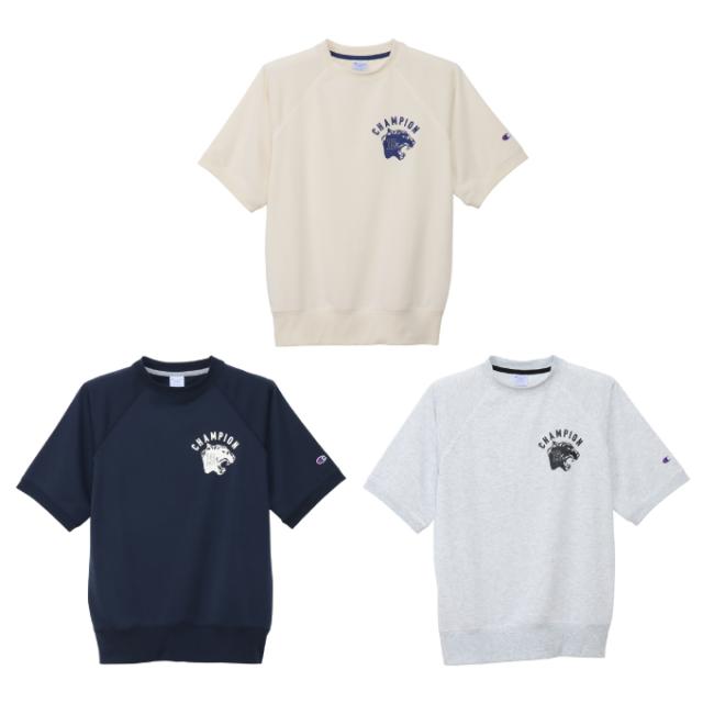 チャンピオン(Champion) ゴルフウェア スウェット メンズ クルーネックスウェット半袖 C3-DG001 【2026年春夏モデル】