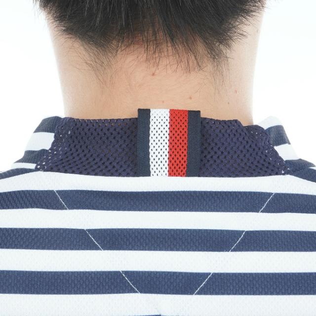 トミーヒルフィガーゴルフ(TOMMY HILFIGER GOLF) ゴルフウェア 半袖シャツ メンズ メッシュボーダー 半袖モックシャツ THMA603 【2026年春夏モデル】_13