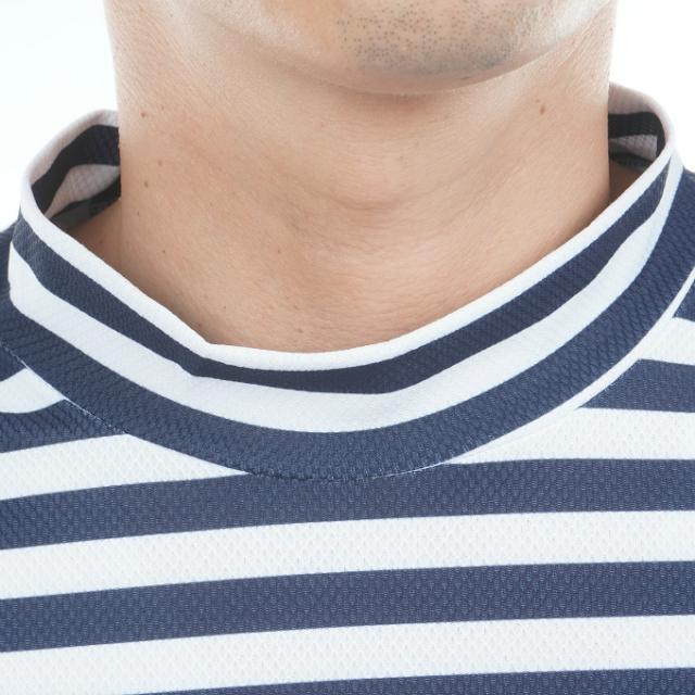 トミーヒルフィガーゴルフ(TOMMY HILFIGER GOLF) ゴルフウェア 半袖シャツ メンズ メッシュボーダー 半袖モックシャツ THMA603 【2026年春夏モデル】_14