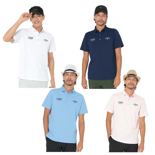 キャロウェイ ゴルフウェア ポロシャツ 半袖 メンズ オニカノコ半袖ポロシャツ C26134100 Callaway 【国内正規品】【2026年春夏モデル】