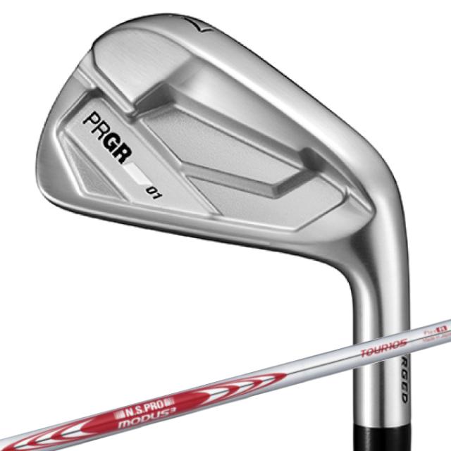 プロギア(PRGR) ゴルフクラブ アイアンセット 5本組 メンズ PRGR 01 シャフト N.S.PRO MODUS3 105 PRGR 01 2026 5I MODUS3-105 【2026年モデル】