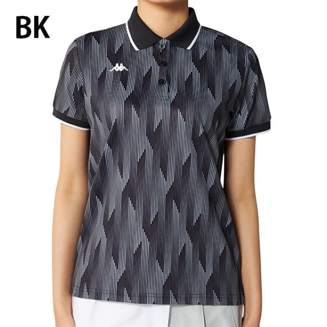 カッパゴルフ KAPPA GOLF ゴルフウェア ポロシャツ 半袖 レディース 半袖ポロシャツ 626623 EC 【2026年春夏モデル】【ご自宅配送限定】‥_1